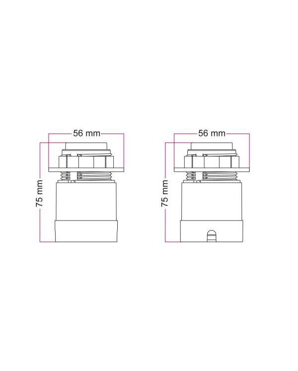 Spostaluce Kit met E27 lamp fitting voor lampenkap