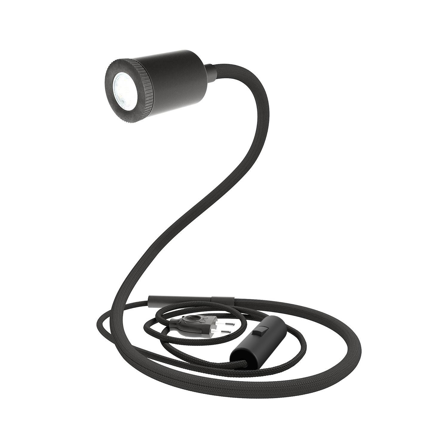 GU1d-one lampe de table articulée sans base avec mini spot LED