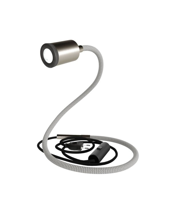 GU1d-one lampe de table articulée sans base avec mini spot LED