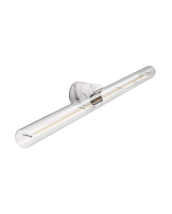 Applique ou plafonnier esse14 pour ampoule LED linéaire S14d - Waterproof IP44