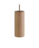 Tub-E14, tube en bois pour spots avec douille double anneau E14