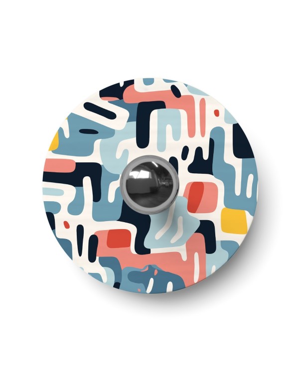 Lampe murale ou de plafond avec abat-jour à motifs géométriques  'Kaleidoscope' - Waterproof IP44