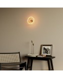 Wandlamp met transparante Ghost bol