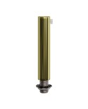 Serre-câble cylindrique en métal long 7 cm avec tige, écrou et rondelle