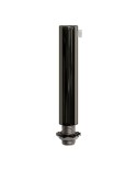 Serre-câble cylindrique en métal long 7 cm avec tige, écrou et rondelle