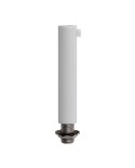 Serre-câble cylindrique en métal long 7 cm avec tige, écrou et rondelle