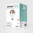 Ampoule LED Demi Sphère Cuivre Globe G95 7W 650Lm E27 2700K Dimmable - A24