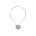 Ampoule LED Milky Globe G95 4W 470Lm E27 2700K - M04