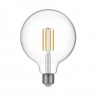 Ampoule LED Transparente Globo G125 7W 806Lm E27 2700K Dimmable - T04