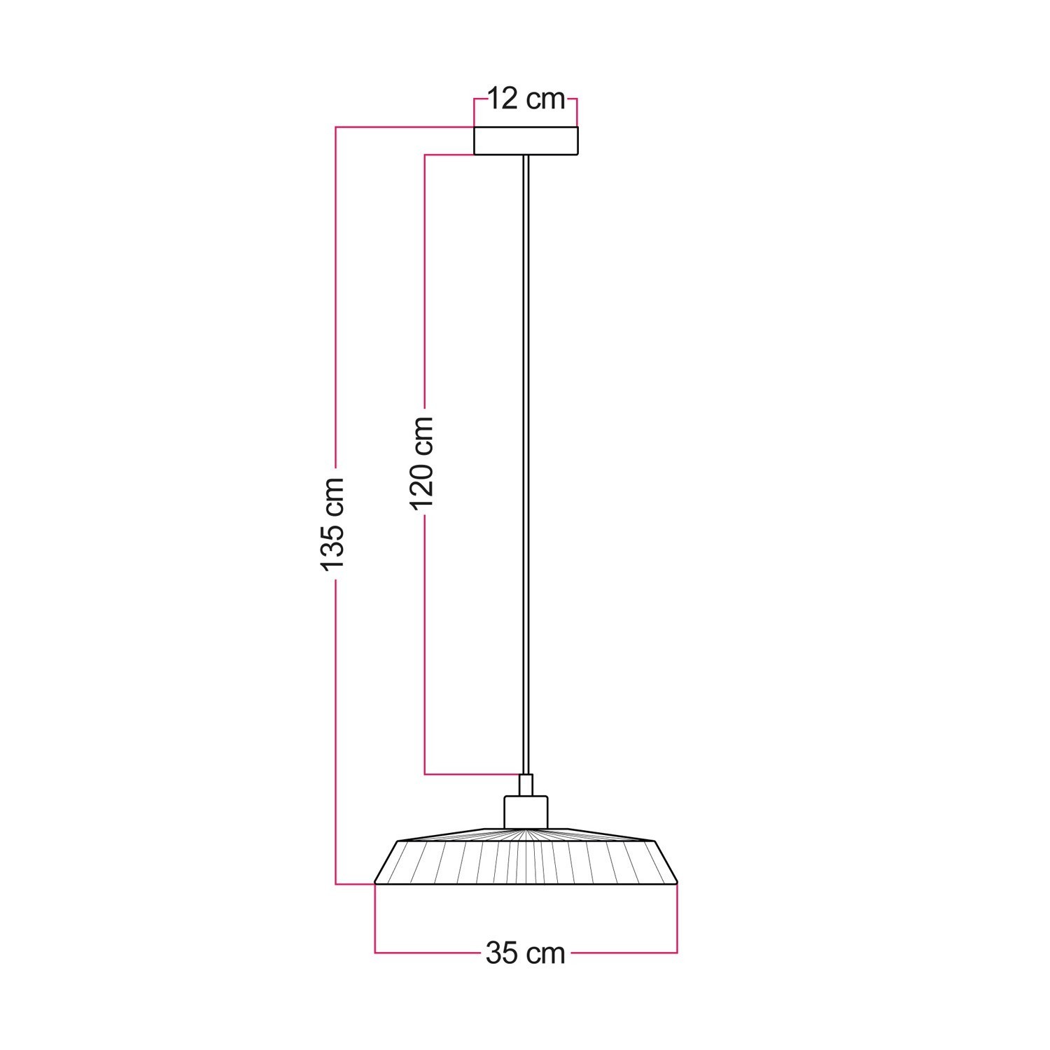 Hanglamp met raffiakap Moorea