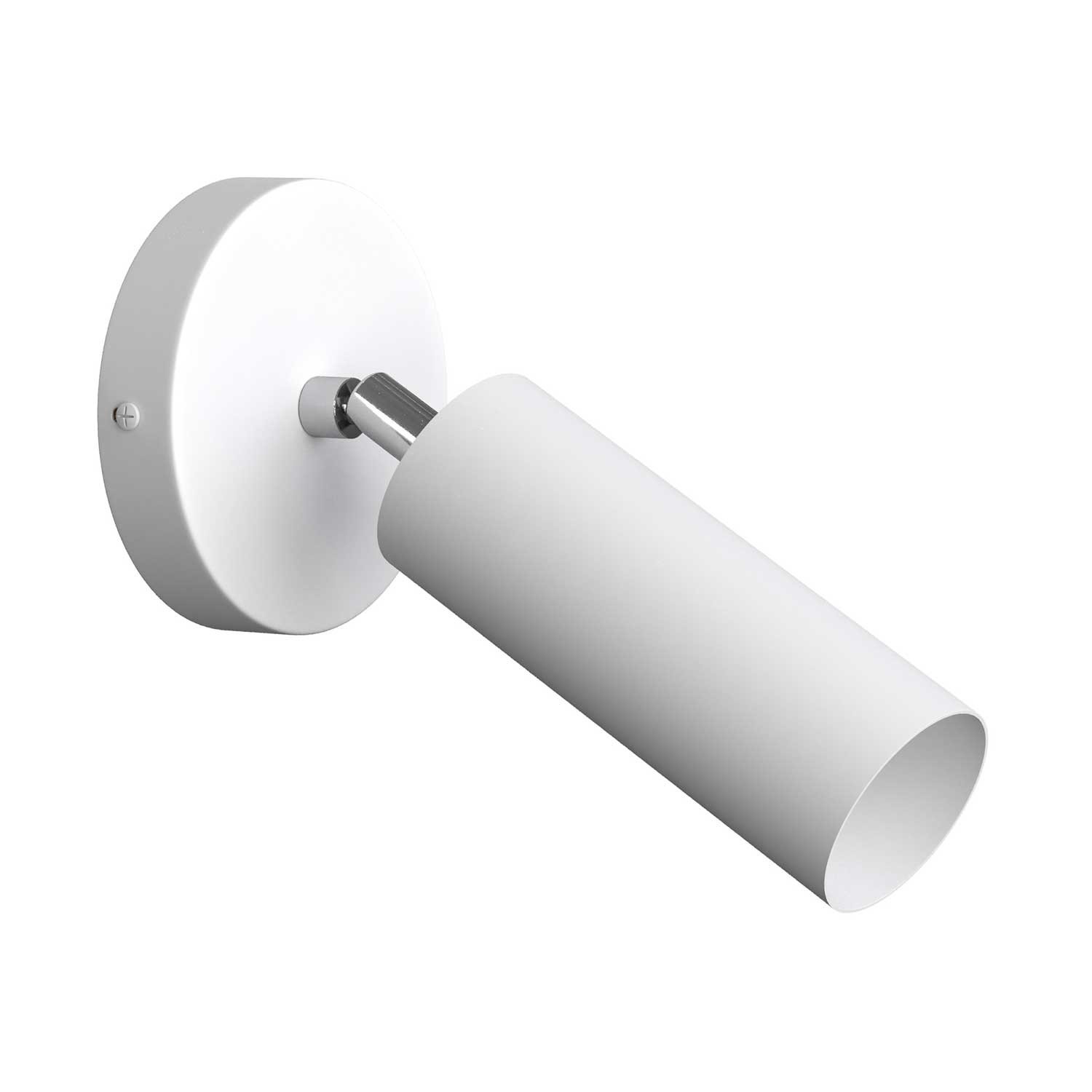 Fermaluce Metal verstelbaar metalen spotje met Tube/E14-fitting, wandlamp