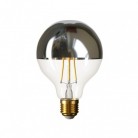 Fermaluce metalen lamp met Globe LED lichtbron