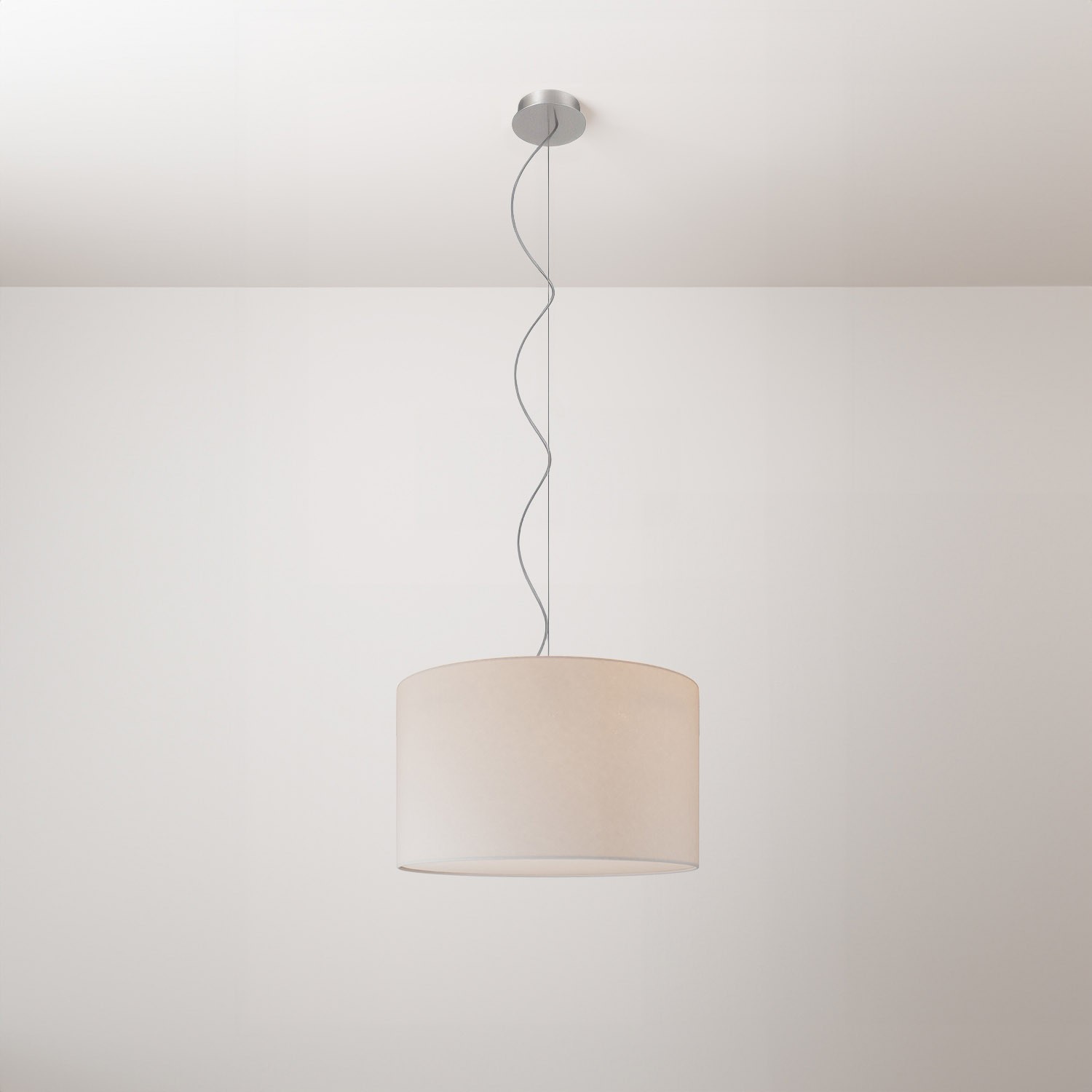 Cilindro stoffen hanglamp Small - Made in Italy