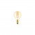 Ampoule Dorée LED Carbon Line Filament Cage Mini globe G45 3,4W 300Lm E14 2700K Dimmable - C52