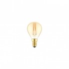 Ampoule Dorée LED Carbon Line Filament Cage Mini globe G45 3,4W 300Lm E14 2700K Dimmable - C52