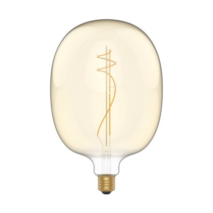 LED lamp gouden glaskleur H04 Ellipse 170 8,8W E27 Dimbaar 2200K