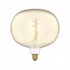 LED lamp gouden glaskleur H05 Ellipse 220 8,8W E27 Dimbaar 2200K