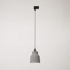 Hanglamp met kap Vaso en railadapter