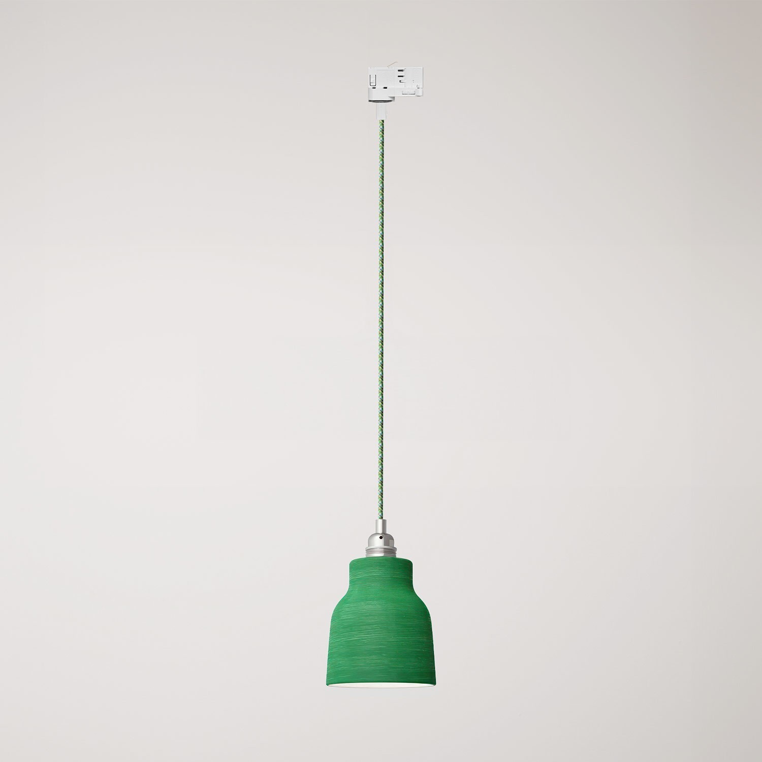 Hanglamp met kap Vaso en railadapter