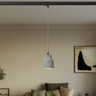 Hanglamp met kap Vaso en railadapter