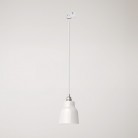 Hanglamp met kap Vaso en railadapter