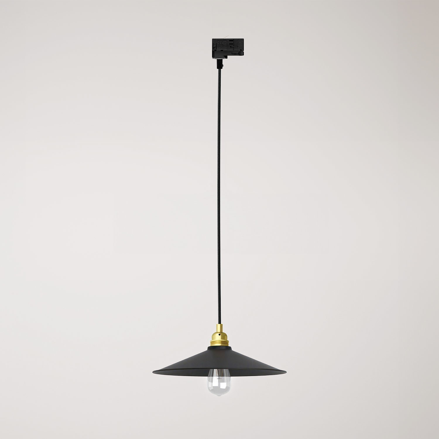 Hanglamp met Swing kap voor rails