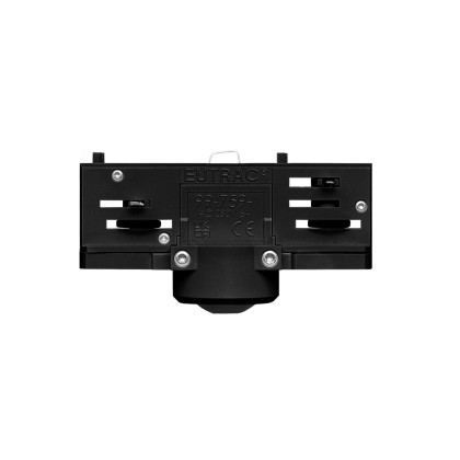 Eutrac adapter voor 3-fasige circuitrails - voor verlenging of verbuiging