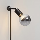 MAG-Y wandlamp met scharnier en halve bol