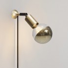 MAG-Y wandlamp met scharnier en halve bol