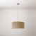 Cilindro Medium stoffen hanglamp met lampenkap - Made in Italy